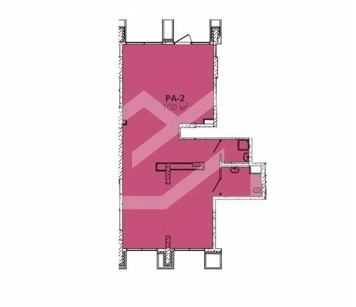Помещение свободного назначения в Москва Стоун Райс жилой комплекс ... - Фото 2