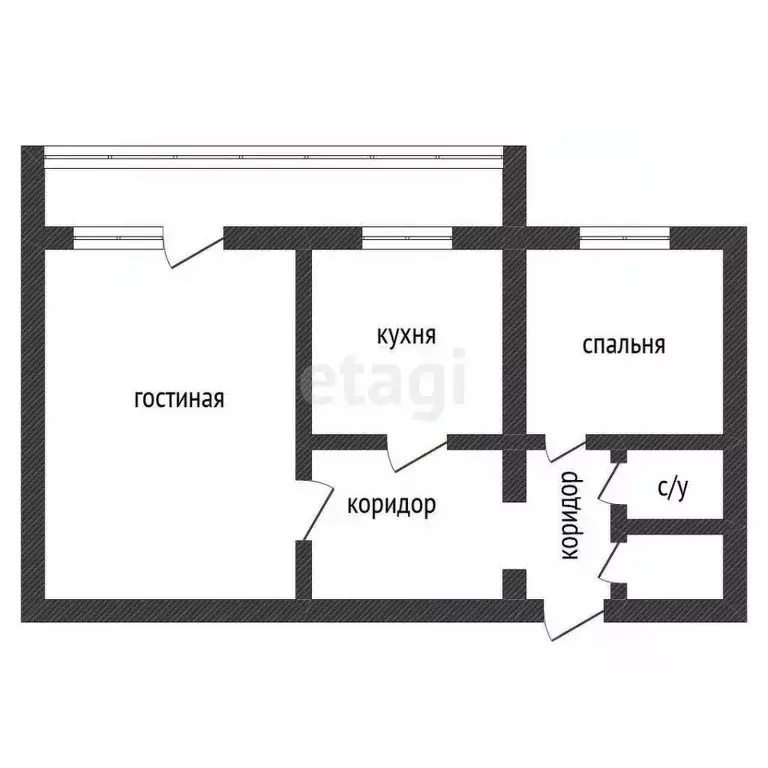 2-к кв. Приморский край, Владивосток Пограничная ул., 30 (47.1 м) - Фото 1