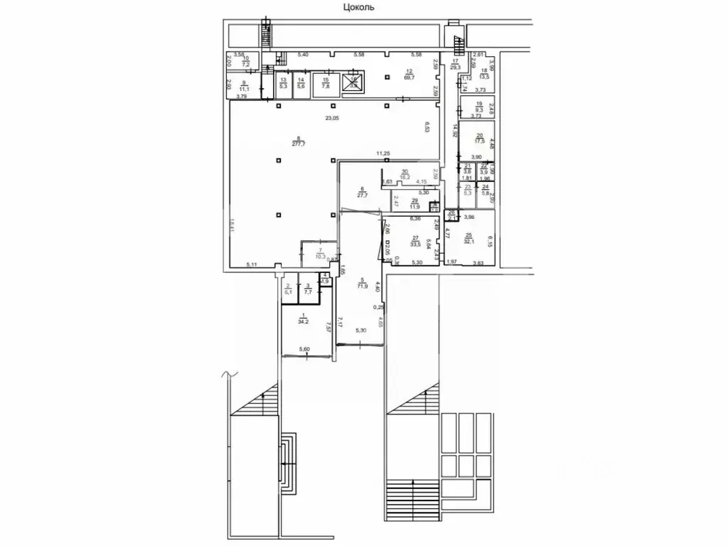Помещение свободного назначения в Московская область, Коломна наб. ... - Фото 2