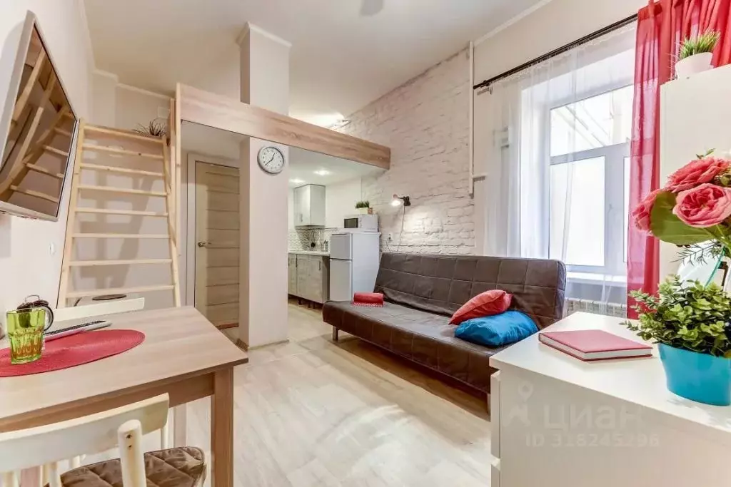 1-к кв. Санкт-Петербург Коломенская ул., 42 (18.0 м) - Фото 0