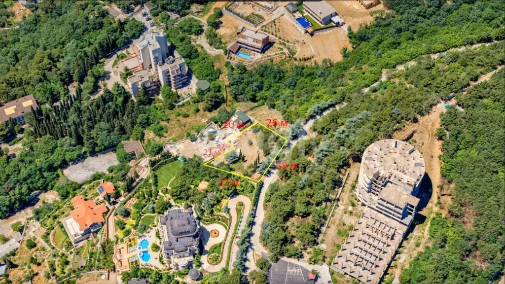 Участок в Крым, Ялта ул. Войкова, 26В (12.0 сот.) - Фото 1