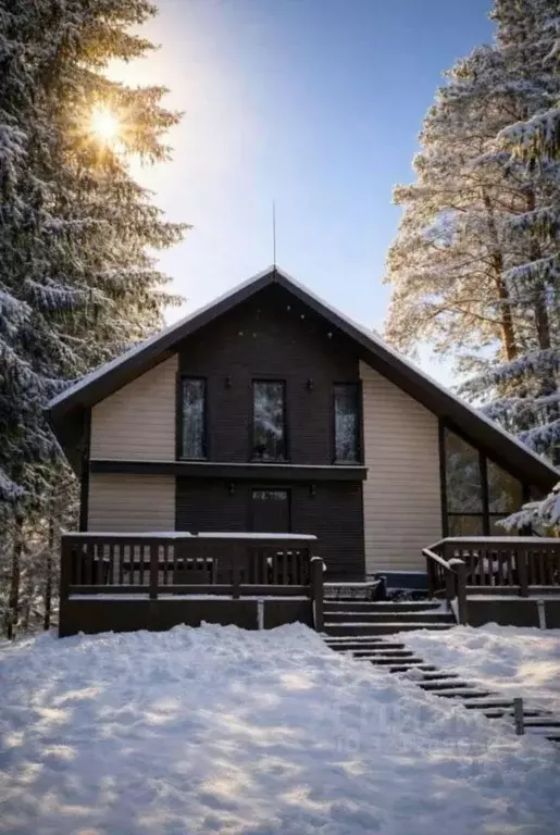 Коттедж в Ленинградская область, Всеволожский район, Агалатовское ... - Фото 1