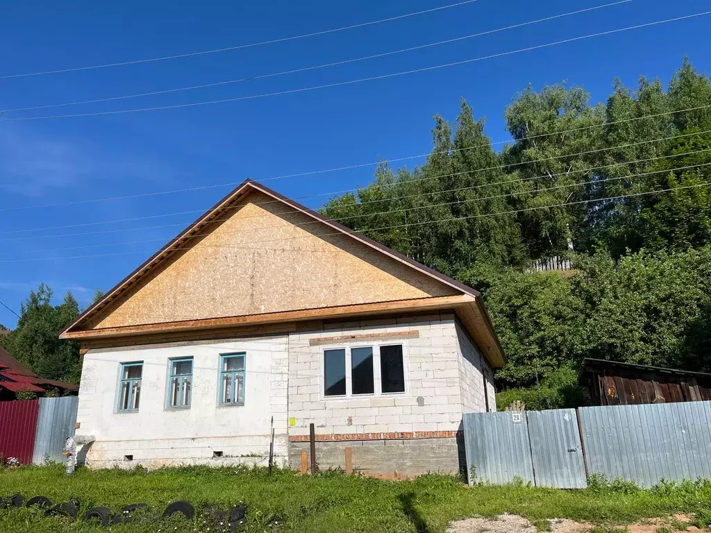 Дом в Ивановская область, Юрьевец Подгорная ул., 29 (90 м) - Фото 1