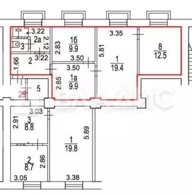 Продам помещение свободного назначения, 103.8 м - Фото 0