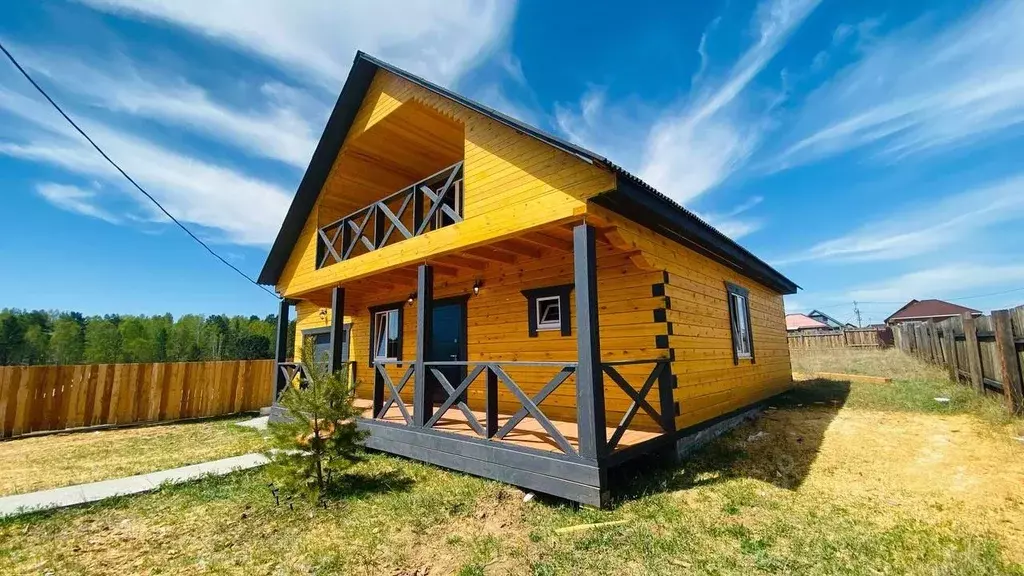 Дом в Иркутская область, Иркутский муниципальный округ, д. Куда ул. ... - Фото 1