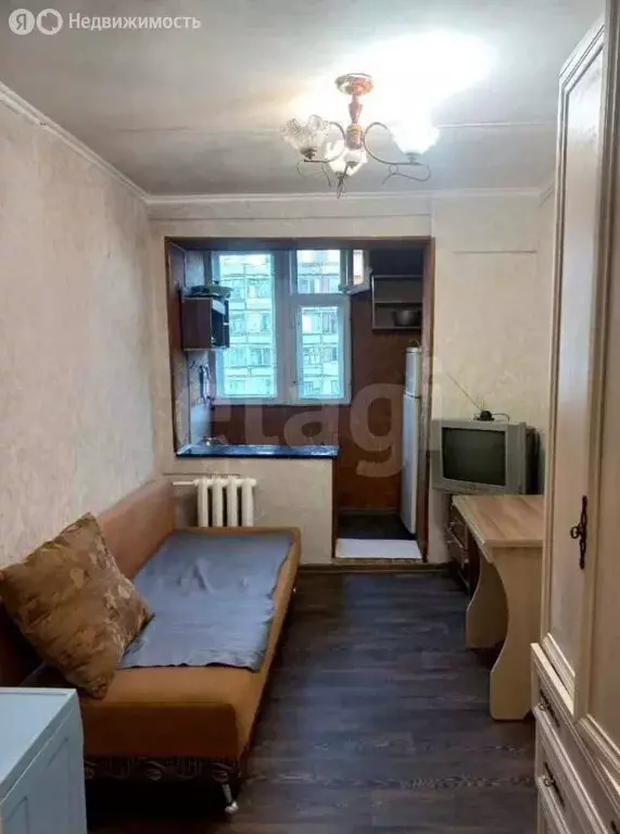 Квартира-студия: Тюмень, Олимпийская улица, 12А (12.7 м) - Фото 1