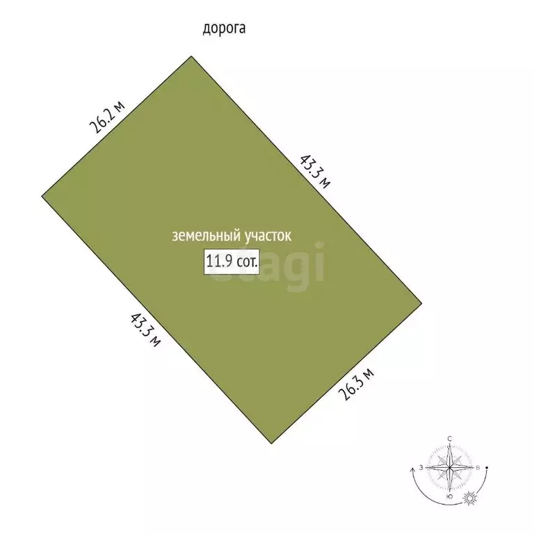 Участок в Хабаровский край, Комсомольск-на-Амуре ул. 8-я Силинская ... - Фото 2