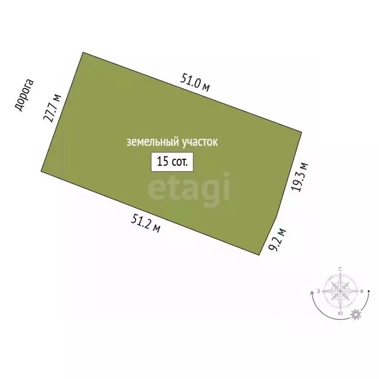 Участок в Челябинская область, Миасский городской округ, пос. Тыелга ... - Фото 2