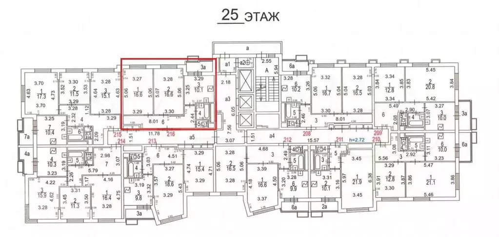 Аукцион: 2-к. квартира, 58,4 м, 25/25 эт. - Фото 1