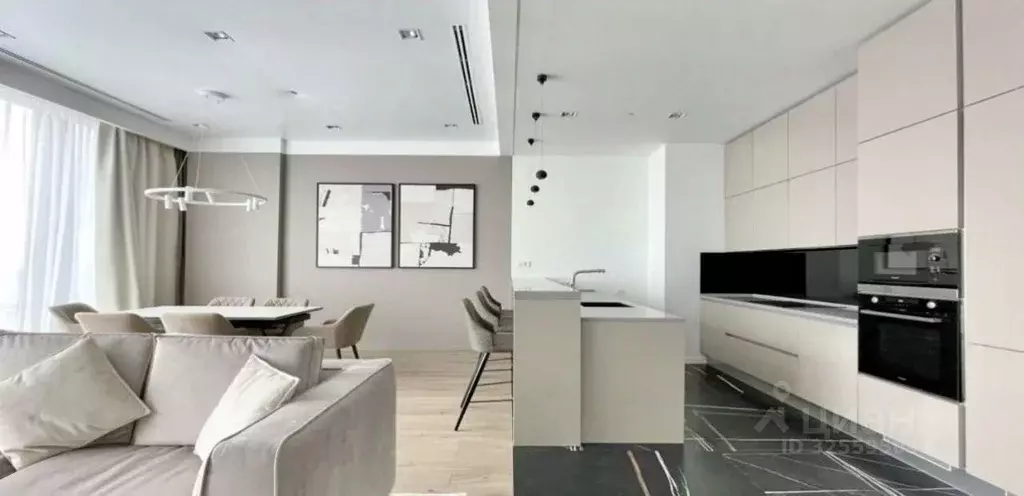 3-к кв. Москва 1-й Красногвардейский проезд, 22с2 (110.0 м) - Фото 1