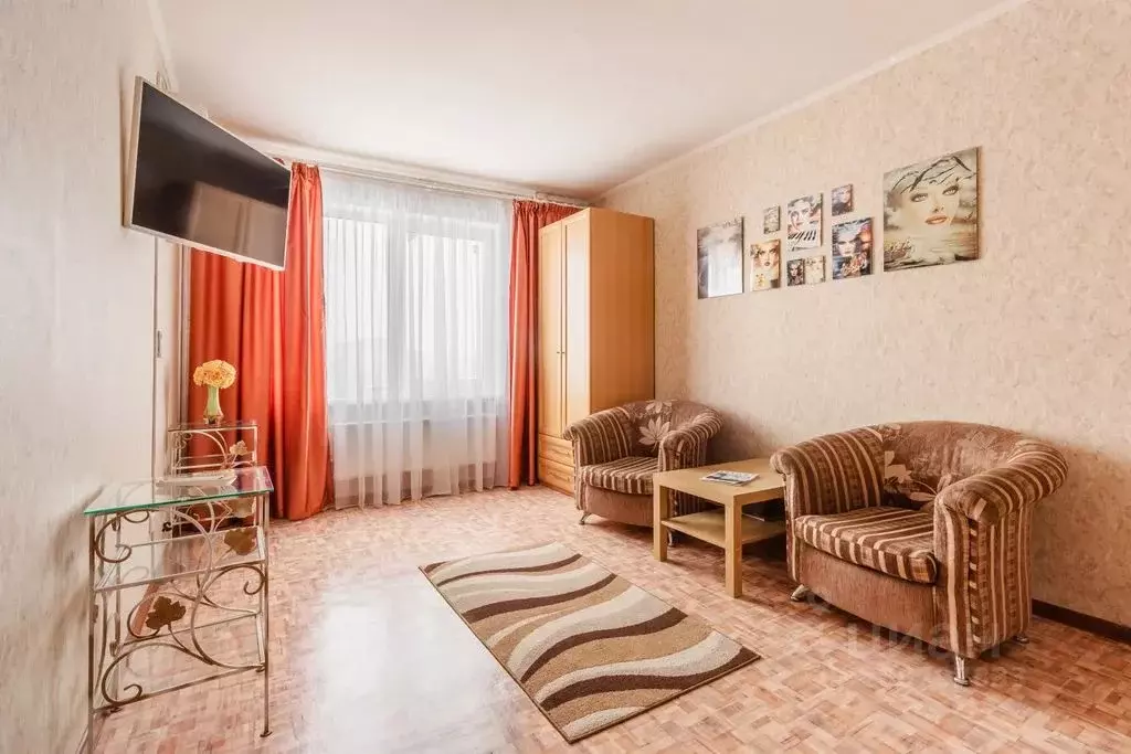 1-к кв. Самарская область, Тольятти Революционная ул., 13А (36.0 м) - Фото 1