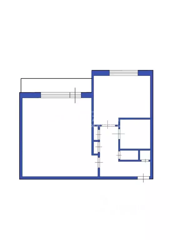 1-к кв. Кемеровская область, Кемерово Комсомольский проезд, 1 (37.0 м) - Фото 2