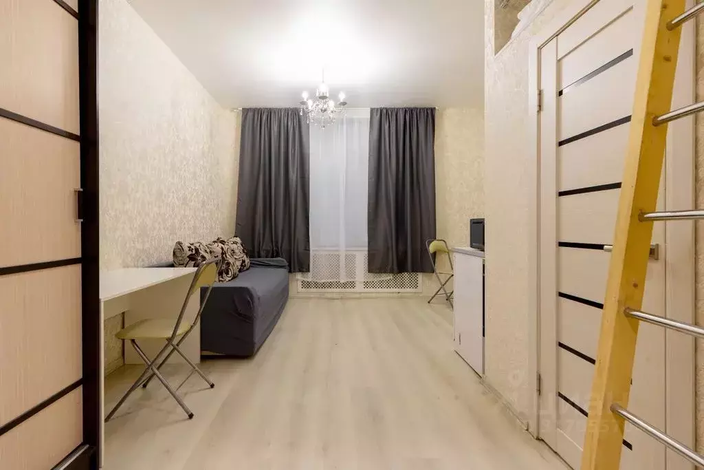 Студия Санкт-Петербург ул. Севастьянова, 1 (18.0 м) - Фото 1