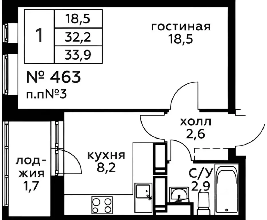 1-к кв. Московская область, Балашиха Новое Павлино мкр, ул. ... - Фото 2