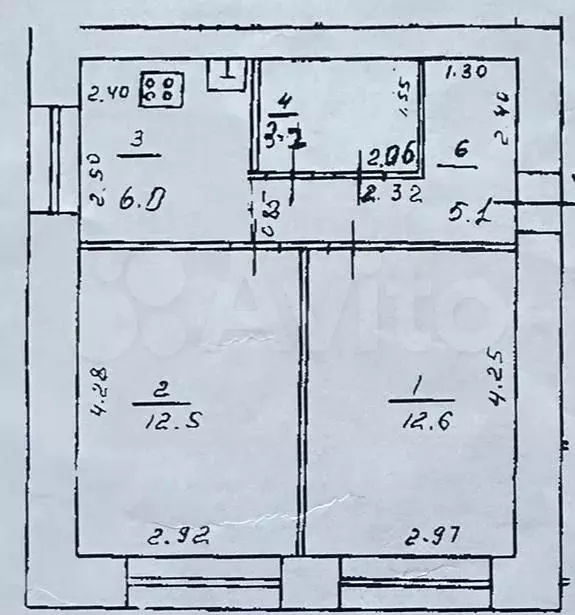 2-к. квартира, 39,4 м, 5/9 эт. - Фото 0