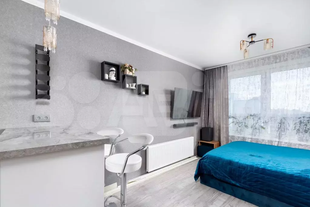 1-к. квартира, 37,2 м, 9/9 эт. - Фото 1