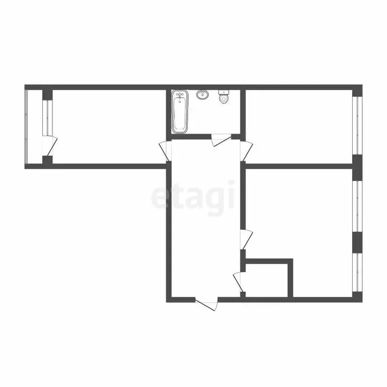 3-комнатная квартира: Тула, Рязанская улица, 21 (75.4 м) - Фото 0