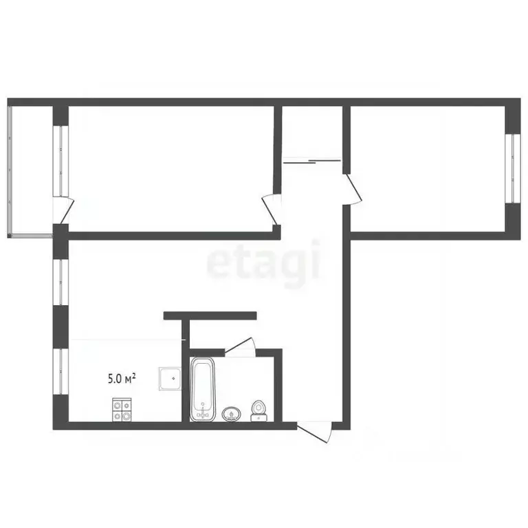 3-к кв. Мордовия, Саранск Серадзская ул., 24 (58.0 м) - Фото 1