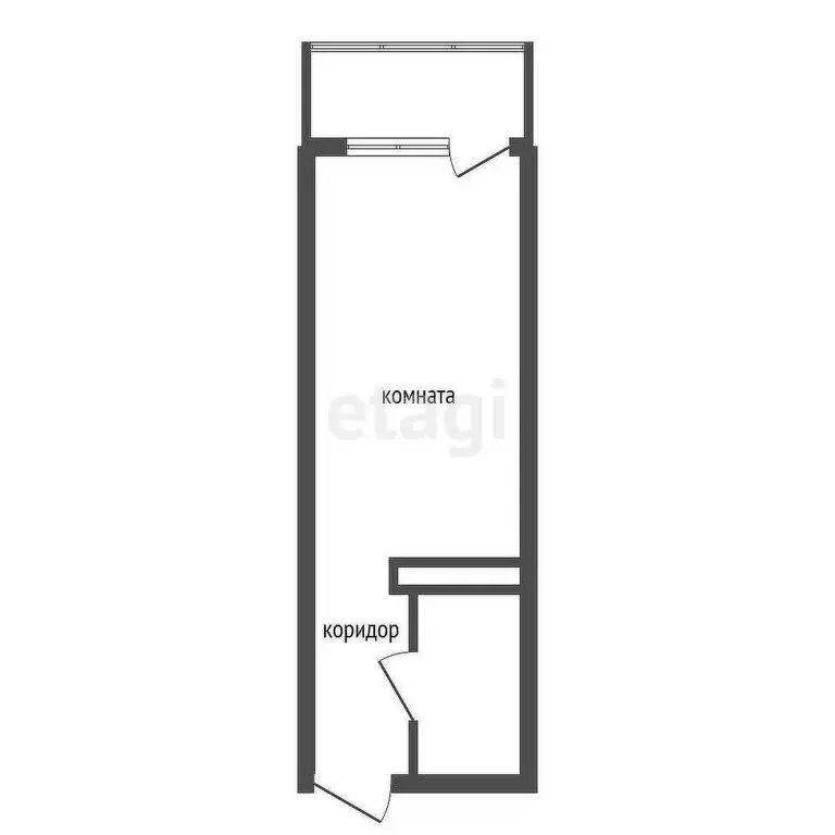 Квартира-студия: Воронеж, микрорайон Шилово, улица Теплоэнергетиков, ... - Фото 1