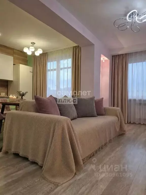 3-к кв. Иркутская область, Иркутск Крылатый мкр, 12 (72.0 м) - Фото 2