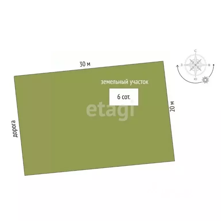 Участок в Крым, Феодосия ул. Петра Григоренко (6.2 сот.) - Фото 2