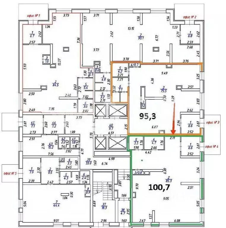 Офис в Удмуртия, Ижевск ул. Герцена, 8к2 (93 м) - Фото 2