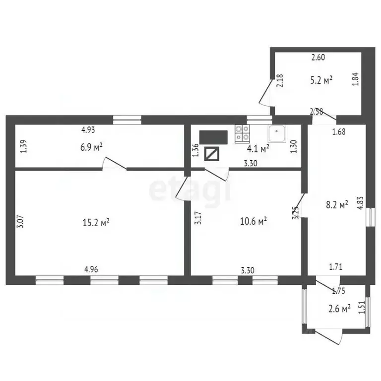 Дом в Тамбовская область, Тамбовский муниципальный округ, с. Куксово ... - Фото 2