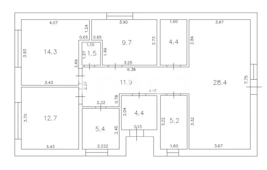 Дом в деревня Медовка, улица Майора Ключникова (100 м) - Фото 1