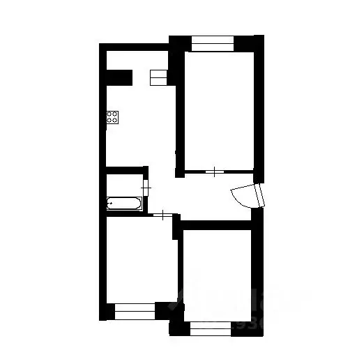 2-к кв. Ленинградская область, Кудрово г. Всеволожский район, ... - Фото 2