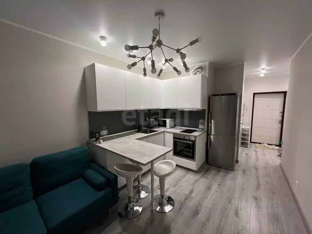 1-к кв. Татарстан, Казань ул. Новаторов, 8Б (40.0 м) - Фото 1