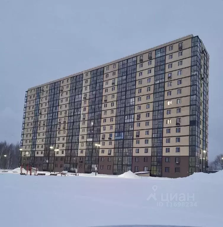 Студия Тверская область, Конаково ул. Набережная Волги, 33 (27.8 м) - Фото 0