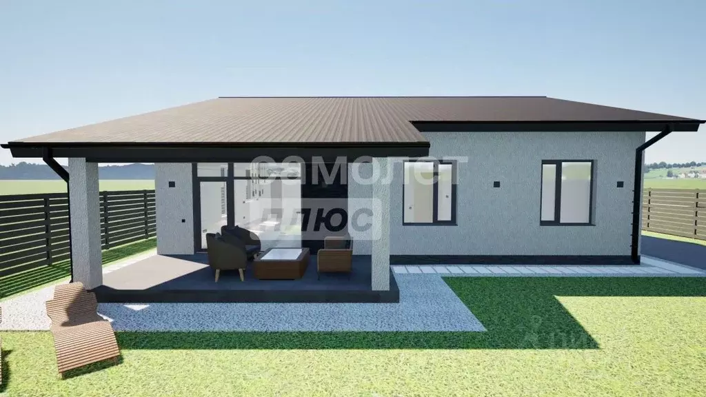 Коттедж в Курская область, Курский район, Моковский сельсовет, д. ... - Фото 1