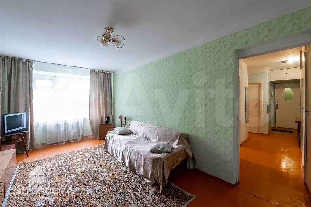 3-к. квартира, 57,6 м, 2/9 эт. - Фото 1