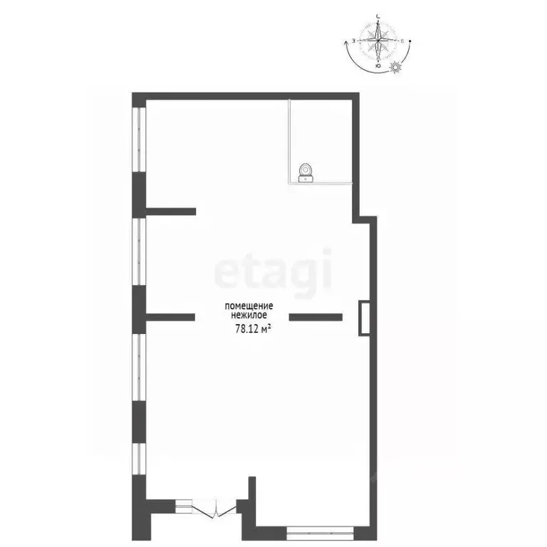 Помещение свободного назначения в Тюменская область, Тюмень ул. 50 лет ... - Фото 1