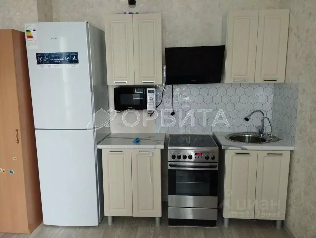 1-к кв. Тюменская область, Тюменский муниципальный округ, д. Патрушева ... - Фото 1