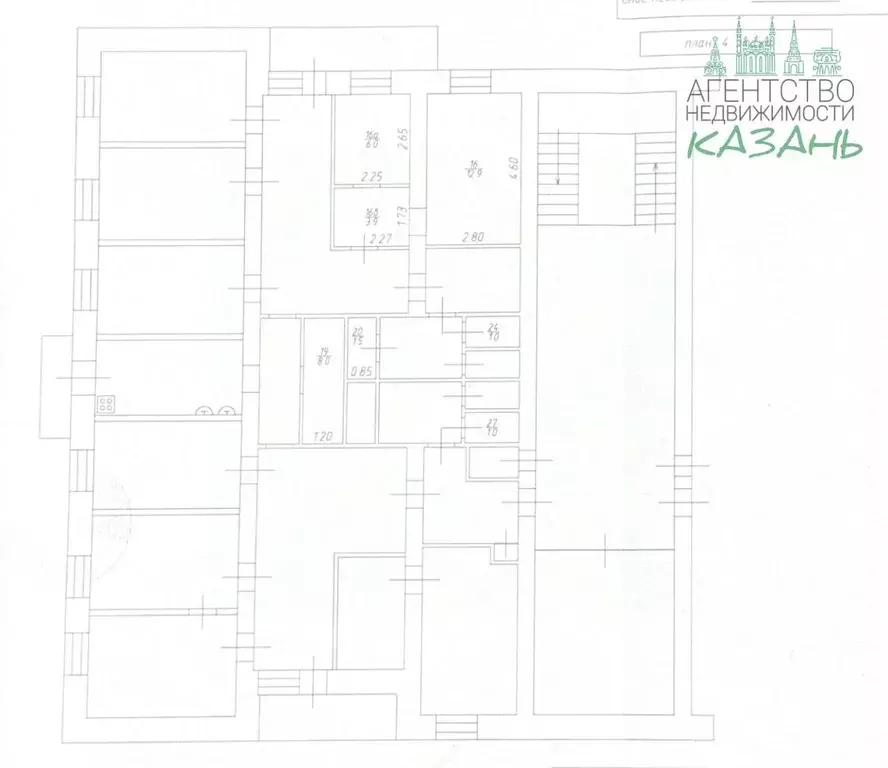 1-к кв. Татарстан, Казань ул. 2-я Гаражная, 4к1 (22.8 м) - Фото 2