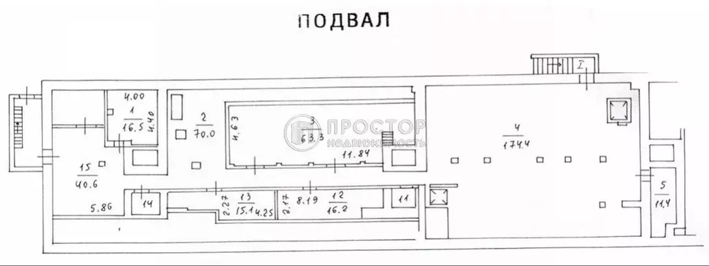 Помещение свободного назначения в Москва ул. Серпуховский Вал, 5 (414 ... - Фото 2