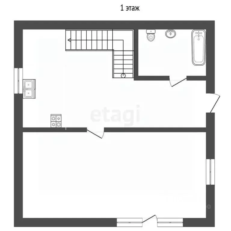 Дом в Крым, Ялта муниципальный округ, Краснокаменка пгт пер. ... - Фото 2