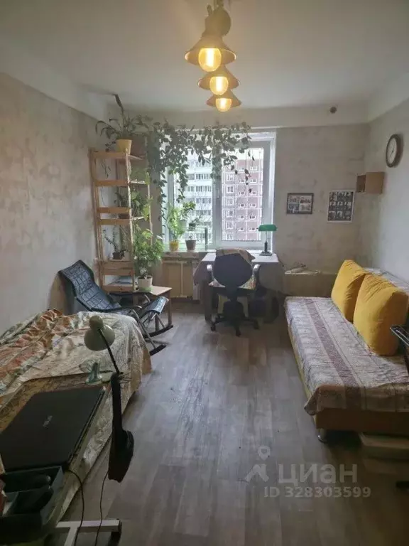 2-к кв. Санкт-Петербург просп. Луначарского, 70К1 (45.6 м) - Фото 1