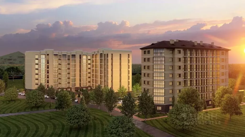 2-к кв. Ставропольский край, Ессентуки Октябрьская ул., 8/5 (74.4 м) - Фото 1