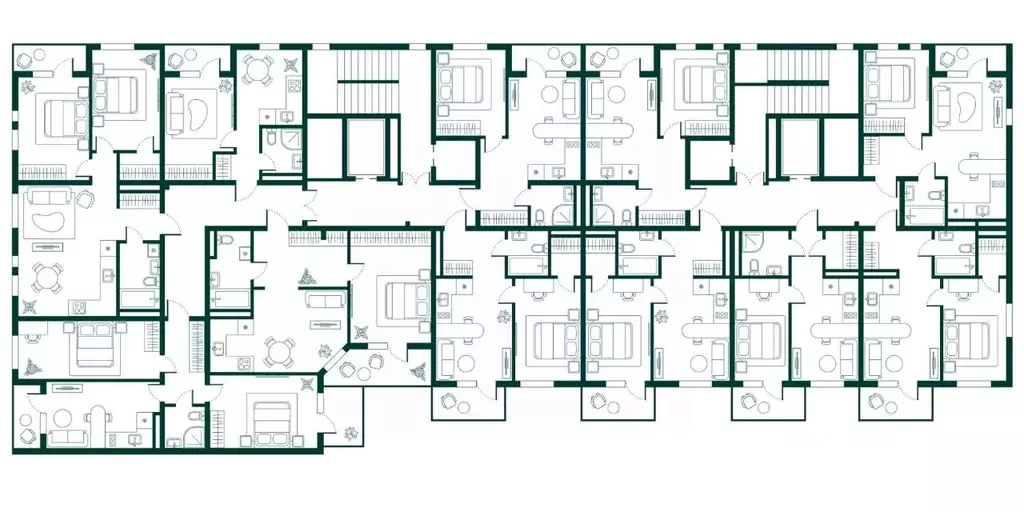 3-к кв. Дагестан, Дербент Новая История жилой комплекс (68.45 м) - Фото 2