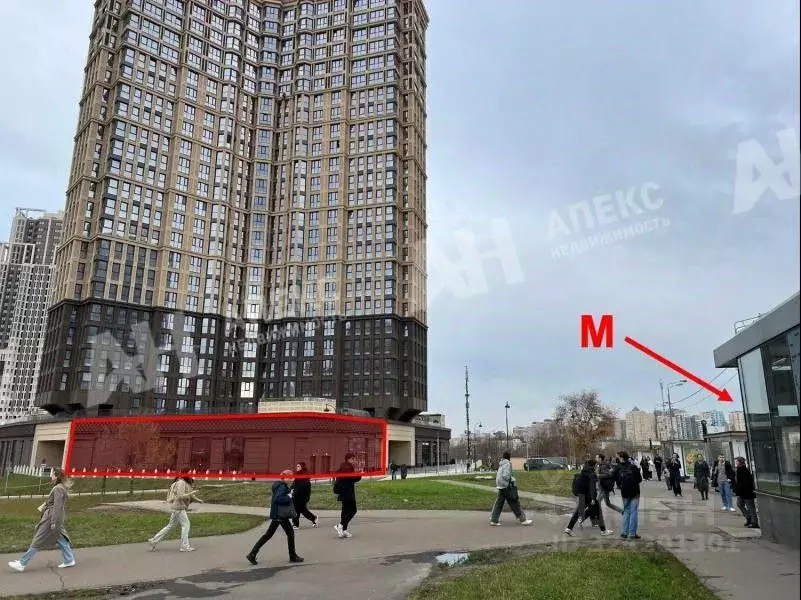 Помещение свободного назначения в Москва просп. Вернадского, 80 (70 м) - Фото 2