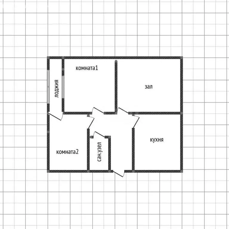 3-комнатная квартира: Ангарск, 18-й микрорайон, 10 (65.5 м) - Фото 1