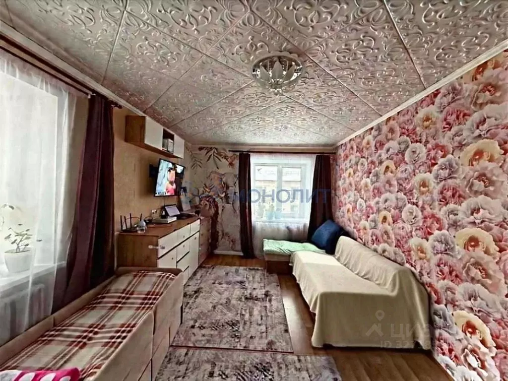 1-к кв. Нижегородская область, Городец ул. Фурманова, 1 (31.7 м) - Фото 1