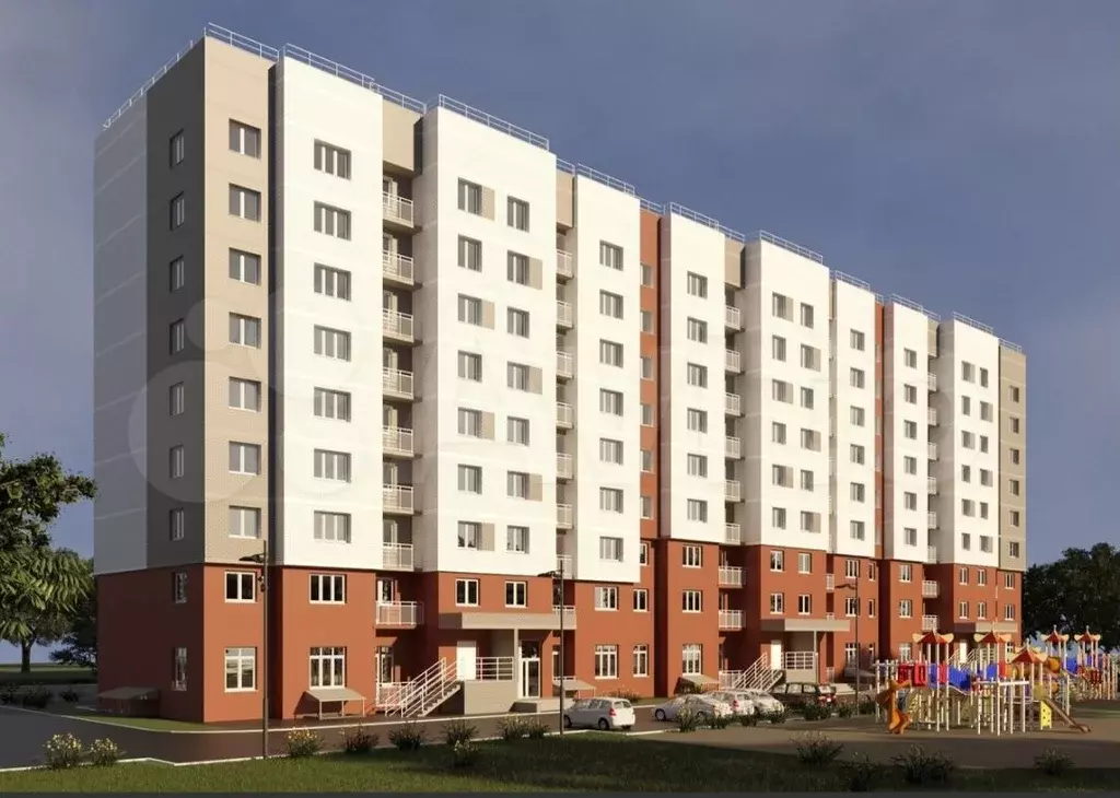 1-к. квартира, 42,1 м, 7/9 эт. - Фото 1