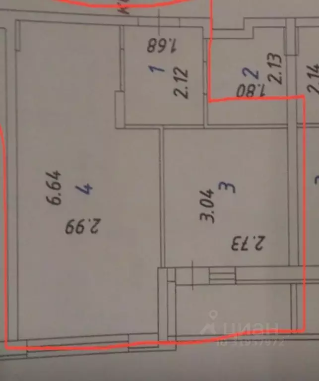 1-к кв. Ивановская область, Иваново ул. Карла Маркса, 8 (33.3 м) - Фото 2