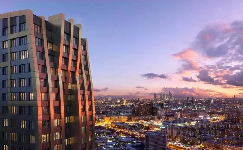 Студия Москва Левел Южнопортовая жилой комплекс, 1 (23.1 м) - Фото 1