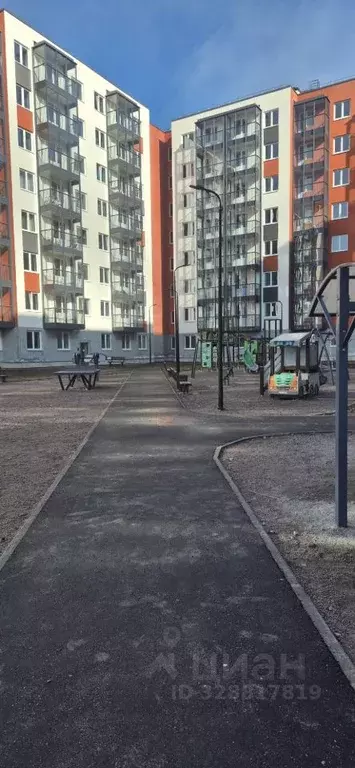 2-к кв. Ленинградская область, Выборгский район, Рощино пгт ул. ... - Фото 1