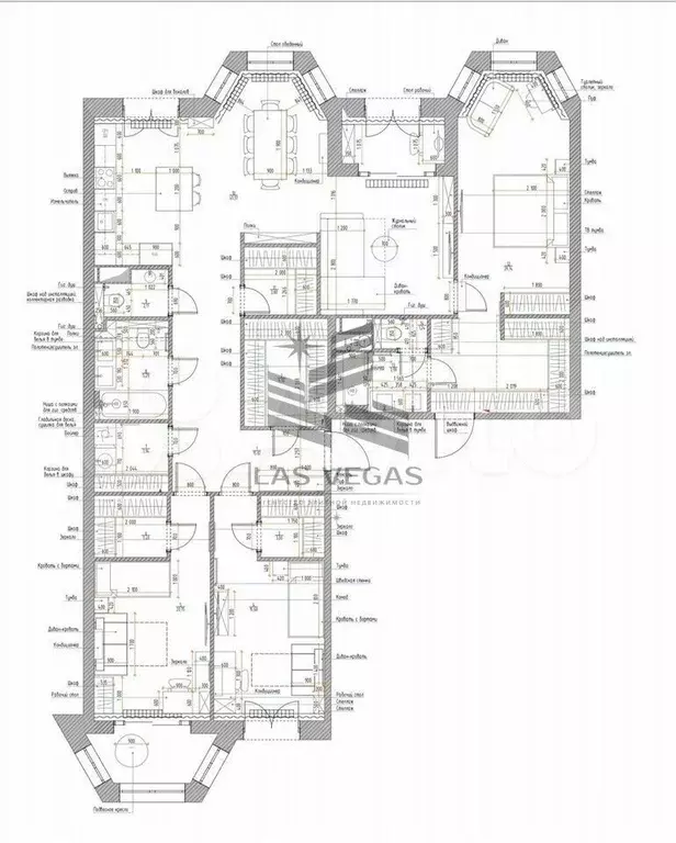 4-к. квартира, 152 м, 3/7 эт. - Фото 0