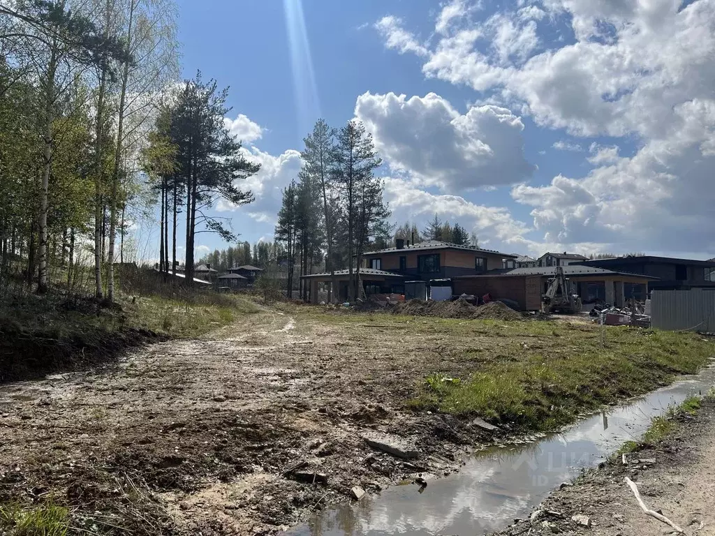 Участок в Ленинградская область, Всеволожский район, Бугровское ... - Фото 1